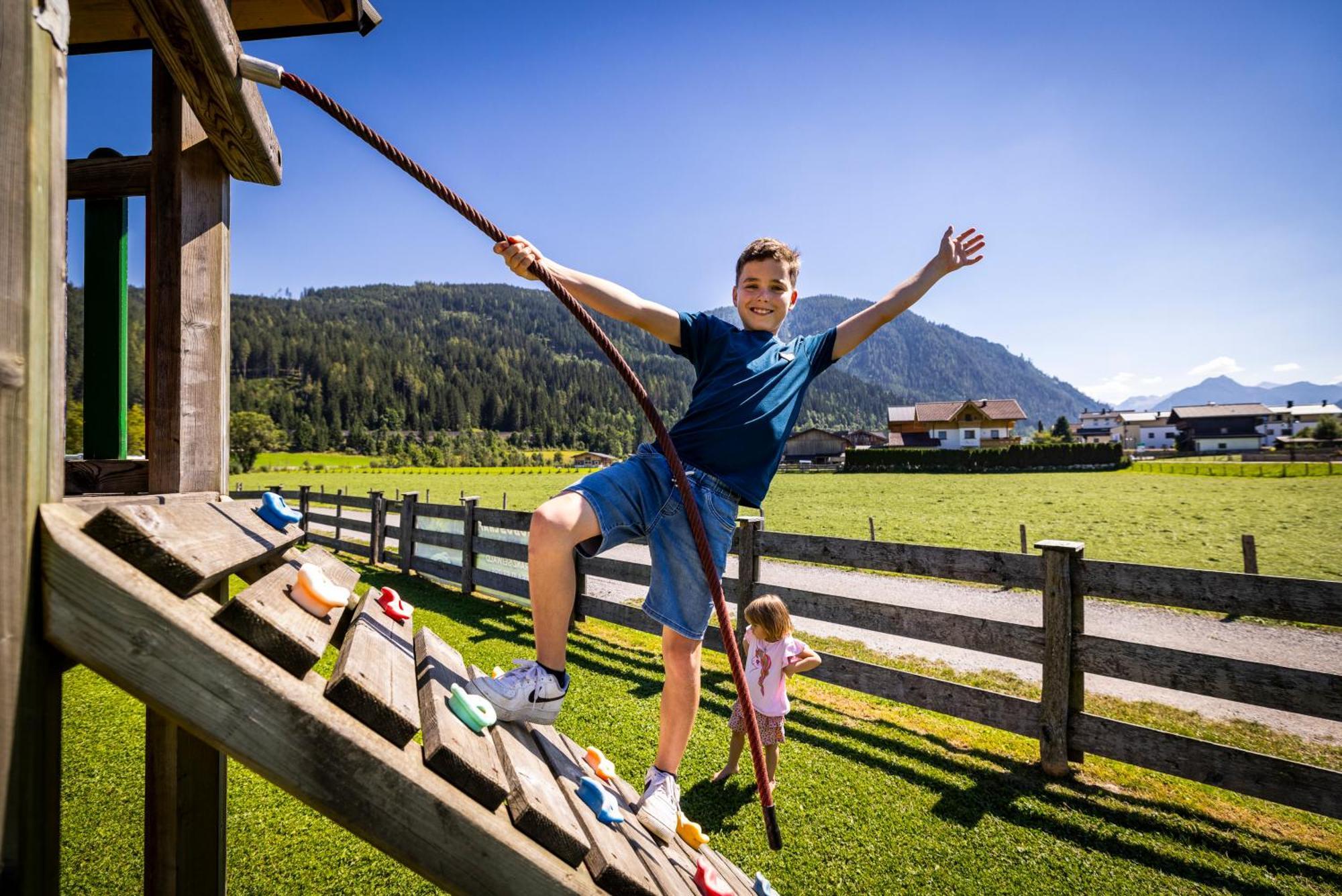 Die Bleibe Flachau Exterior foto